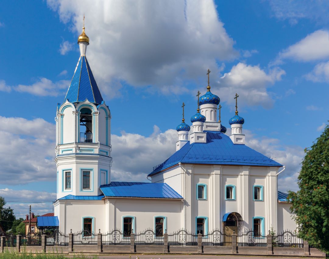 Храм Смоленской иконы Божией Матери в селе Алёшково Храм Смоленской иконы Божией Матери в селе Алёшково